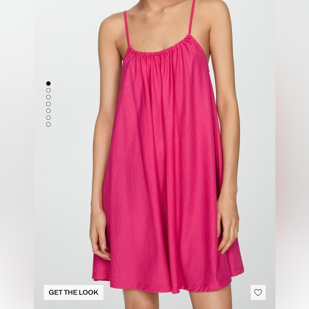 MANGO Pink Sleeveless Dress NEW